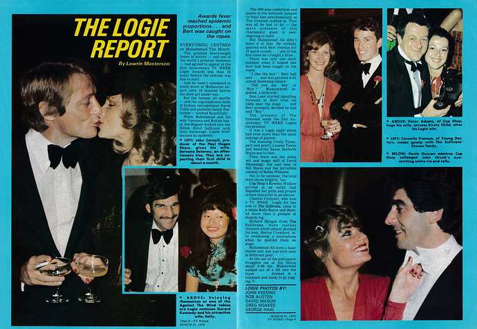 Logies 1979 Report