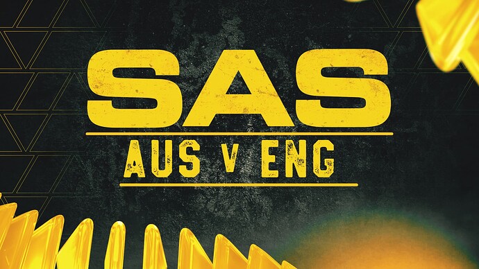 SAS AUS V ENG