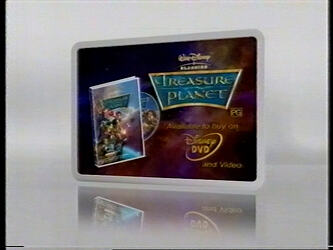 Channel Nine Sponsor - Treasure Planet on DVD - NWS-9 24/5/2003