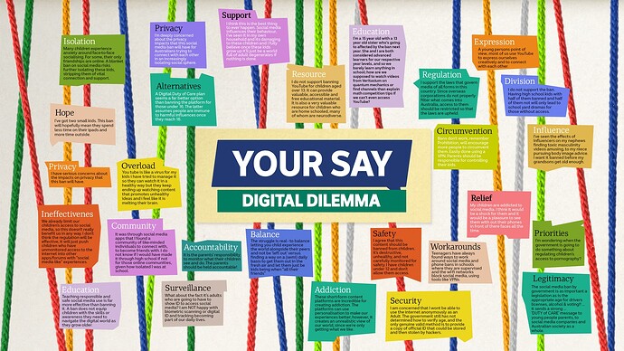 YOUR SAY - THE DIGITAL DILEMMA