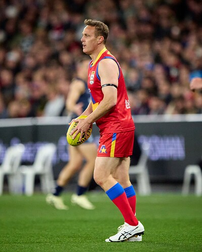 AFL Legends Game - Matt Shirvington. Credit - Dylan Burns and AFL Photos