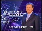 Channel Nine - A Current Affair with Ray Martin Promo Endtag - NWS-9 24/5/2003