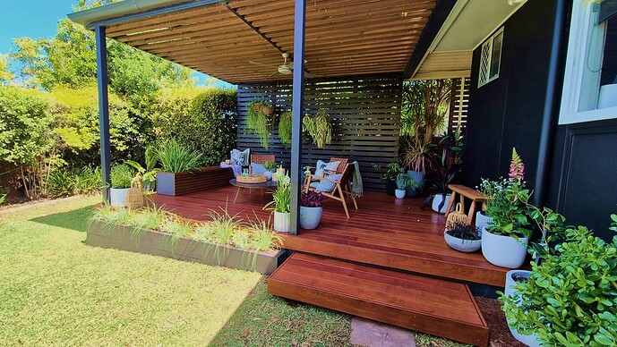 Adam's decking over concrete