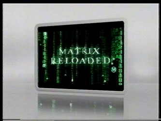 Channel Nine Sponsor - The Matrix Reloaded - NWS-9 24/5/2003
