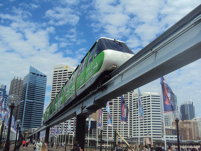 Sydney Monorail 31/10/2011