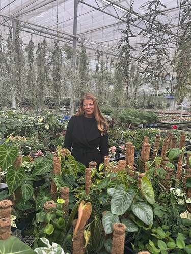 Melissa in a collector's paradise