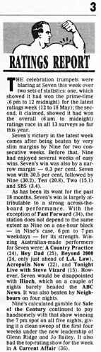 Ratings GG 1991 05 23