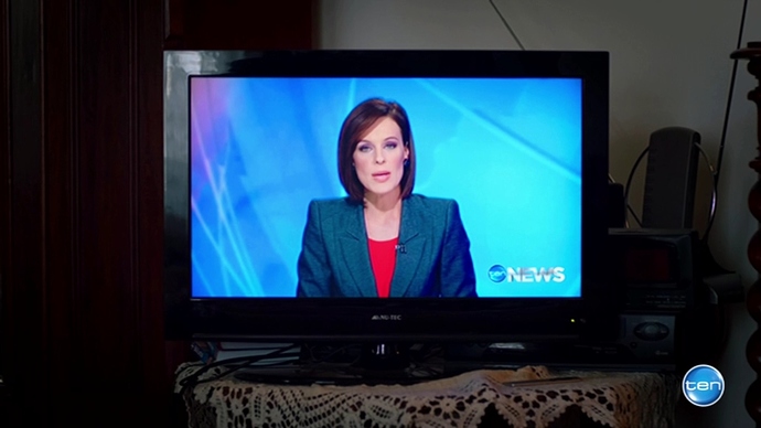 Channel Ten - 'Sisters' Sneak Peak - Mock Ten News Bulletin with Natarsha Belling (2017)