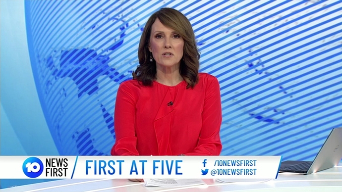 10 News First - 'First At Five' Update Super (23.2.2020)