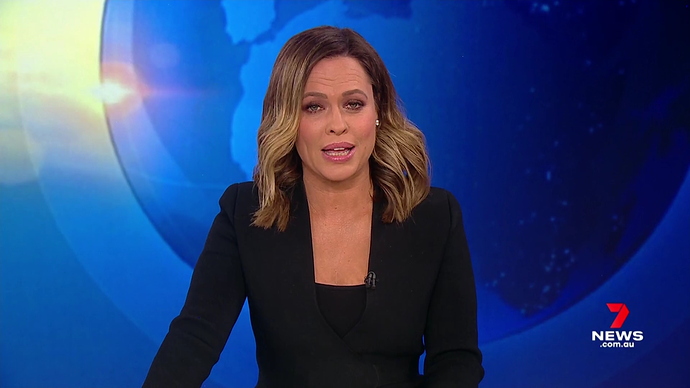 Seven News at Five - Angela Cox (1.8.2020)