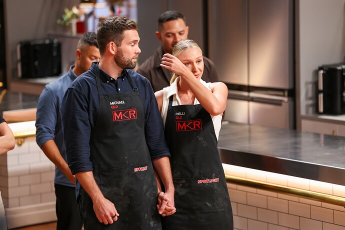 MKR Michael and Rielli eliminated