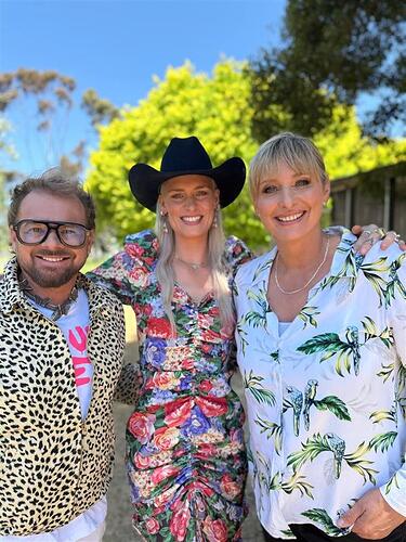 Johanna with Milly Savage