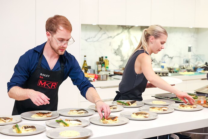 MKR S15 EP 4 Maria and Bailey Instant Restaurant 012