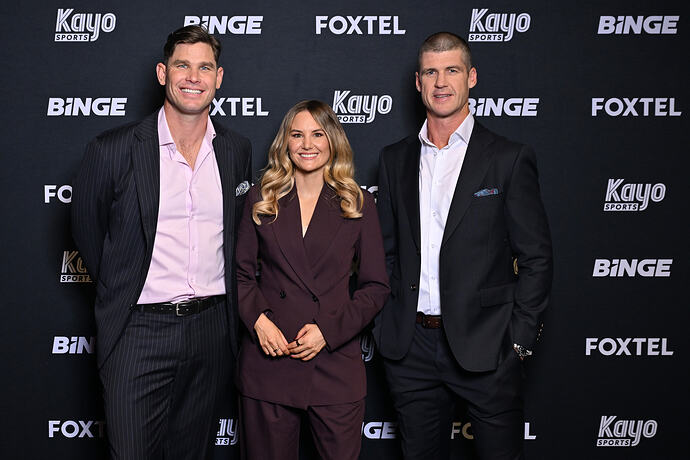 2027_UPFRONT_FOXTELMEDIA_Photo_0107_Tom Hawkins, Jess Webster and Jonothan Brown