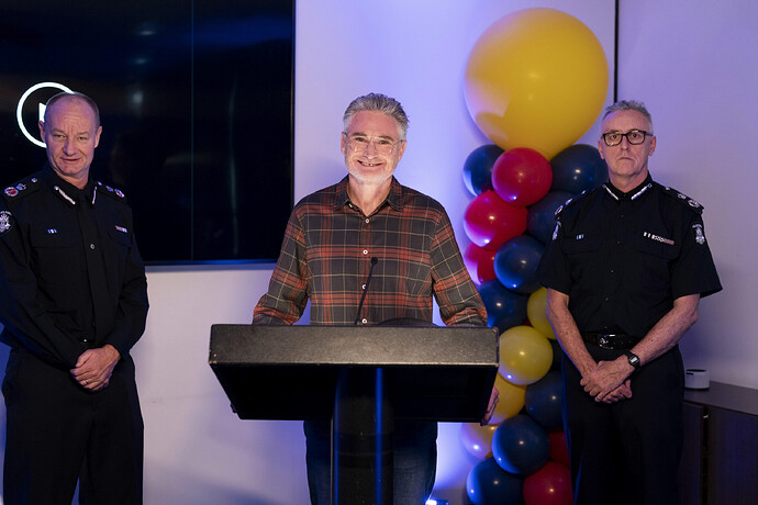 COP-THIS_Deputy-Commissioner-Silva-Rob-Carlton_comedy-legend-Dave-Hughes-and-Assistant-Alec-Hydel-Tony-Martin_photo-credit-scaled