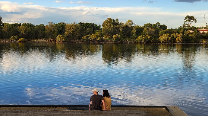 Cooks River couple