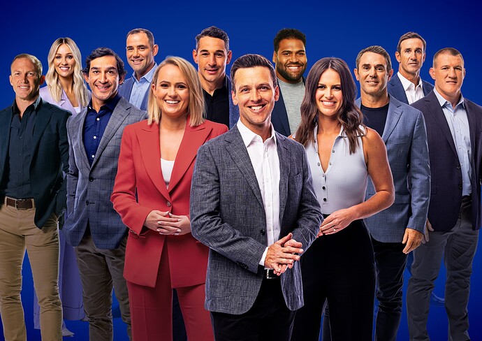 NRLonNine commentary team