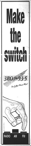 3BO FM Ad 5Apr93