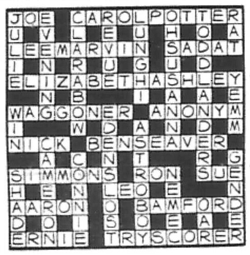 Trivia 16Jan92 Answers