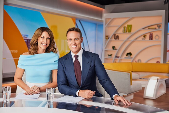 Sunrise - Natalie Barr and Matt Shirvington