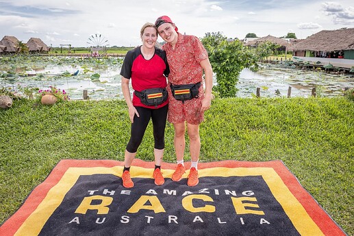 The Amazing Race Australia Celebrity Edition Jana and Cor