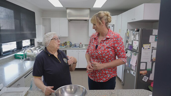 Johanna makes ANZAC biscuits with the CWA