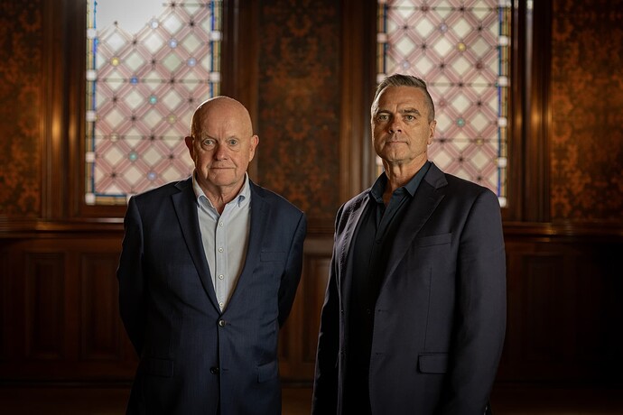 John Silvester (L) & Stuart Bateson (R) 2