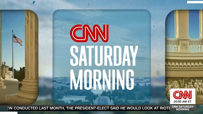 CNN Saturday Morning Title