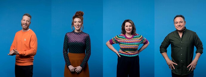 TGYH S6 Ep 1. Hamish Blake, Anne Edmonds, Frankie McNair and Sam Pang