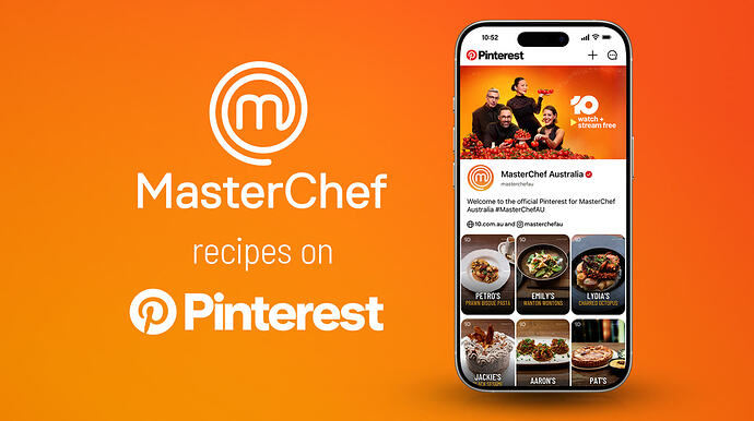 MasterChef Australia Partners With Pinterest