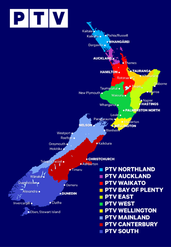 PTV Network Regions