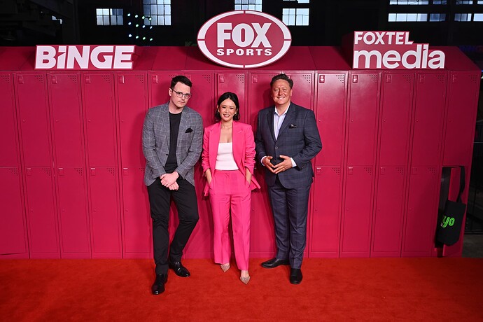 2026_UPFRONT_FOXTELMEDIA_Photo_00326_Tom Walker, Natalie Tran and Darren Purchese