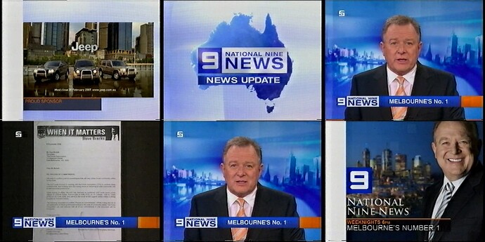 National Nine News Update With Peter Hitchener (19.2.2007)