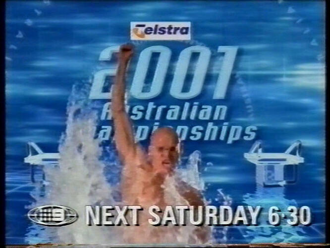 2001 Australian Swimming Championships Promo Endtag - NWS-9 17/3/2001