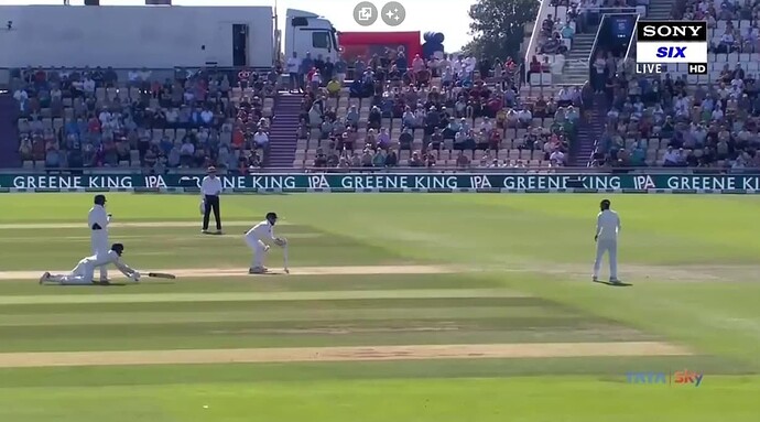 Broadcast truck(?) at The Oval in London 5ish years ago