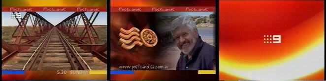 Postcards SA Promo Endtag - NWS-9 17/3/2001