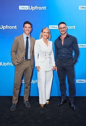 Marty Fox, Shaynna Blaze and Darren Palmer