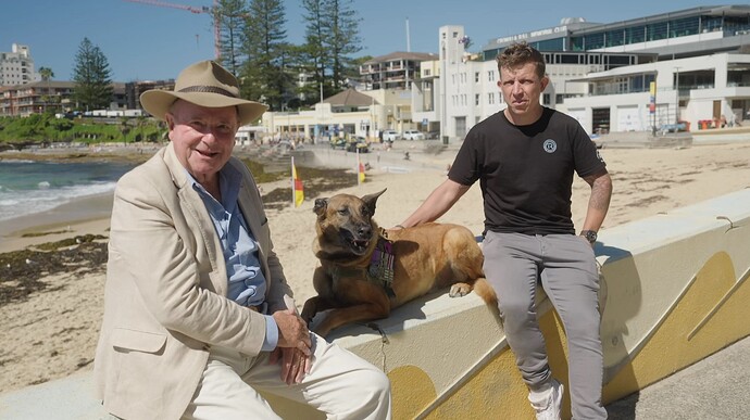 Dr Harry - Manic the hero dog