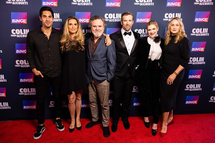 BINGE_COLIN FROM ACCOUNTS PREM_TAI HARA, GENEVIEVE HEGNEY, DARREN GILSHENAN, PATRICK BRAMMALL, HARRIET DYER AND HELEN TOMPSON