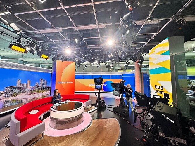 BBC Sport/Breakfast studio