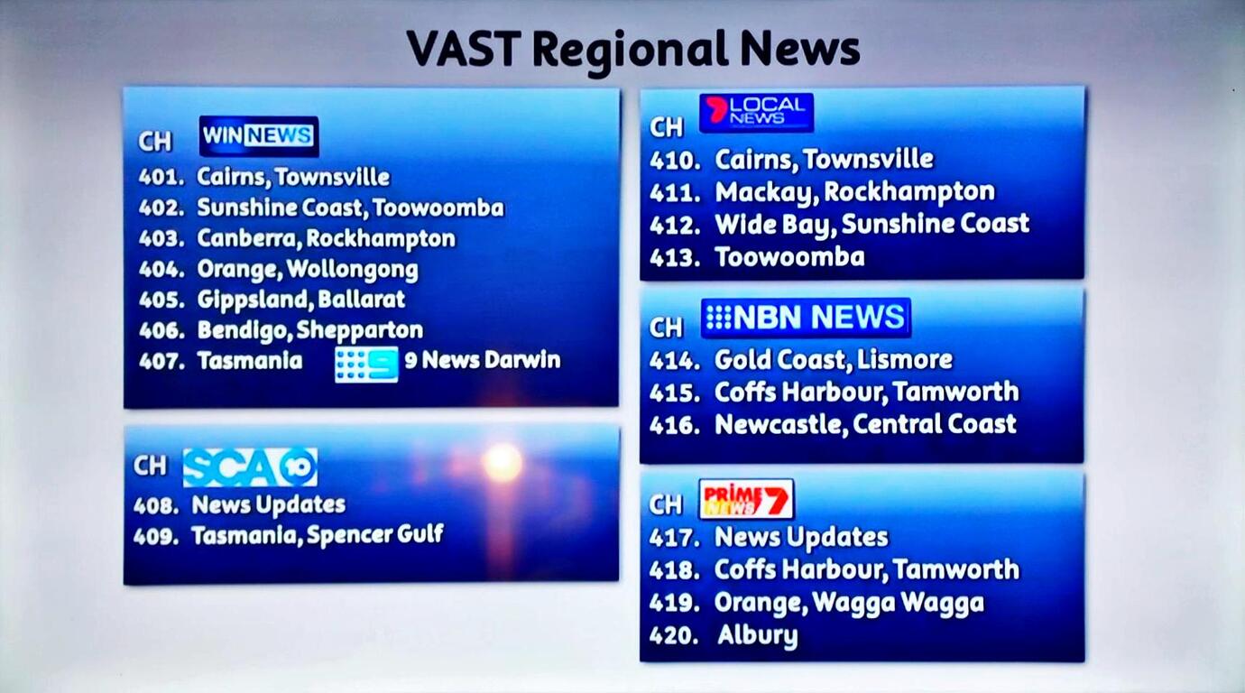 Viewer Access Satellite Television (VAST) Television Media Spy