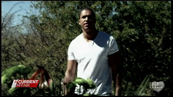 Nine watermark over Ten's heart watermark on ACA - Nine Sydney 3/10/2014