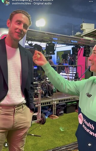 Sky Sports Cricket commentary caravan from behind