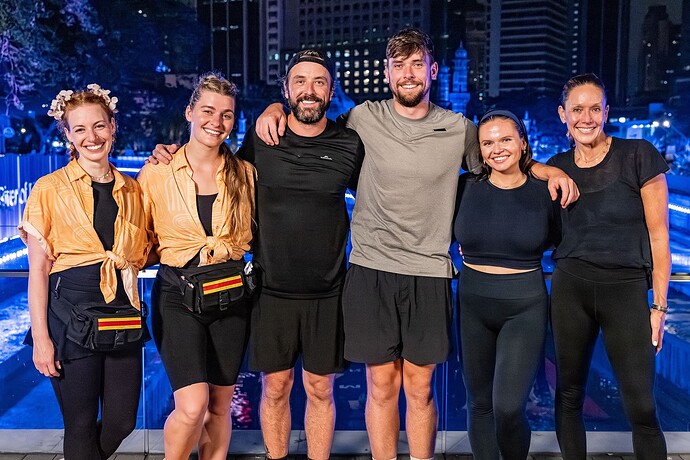 The Amazing Race Australia Celebrity Edition Emma and Hayley, Darren and Tristan, Alli and Angie