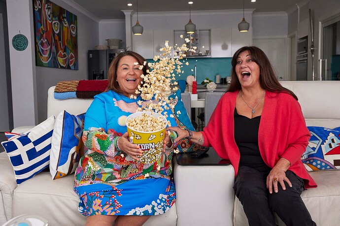 Gogglebox Australia - Anastasia and Faye