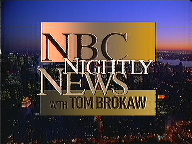 NBC7News Bumper 1989 VHS