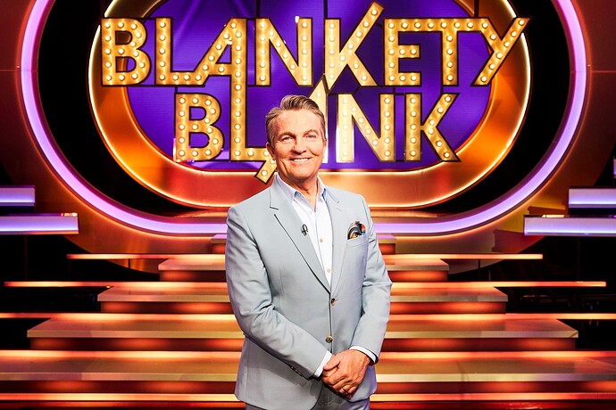 Blankety Blank - Bradley Walsh