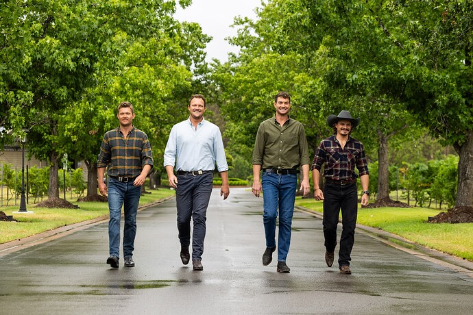 Farmer Tom, Farmer Corey, Farmer Thomas and Farmer Jarrad_Farmer Wants A Wife coming soon to Seven and 7plus