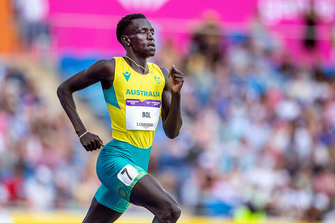 Peter Bol Commonwealth Games on Seven and 7plus
