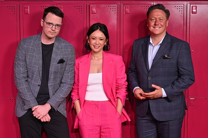 2026_UPFRONT_FOXTELMEDIA_Photo_00325_Tom Walker, Natalie Tran and Darren Purchese